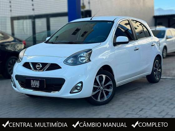 NISSAN MARCH 1.6 SL 16V FLEX 4P MANUAL NISSAN MARCH 1.6 SL 16V FLEX 4P MANUAL